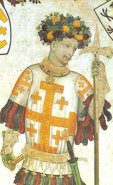 (Boulogne-sur-Mer of Baisy-Thy, 18 september 1060 - Jeruzalem, 18 juli 1100) is (als Godfried IV) hertog van Neder-Lotharingen (van 1089-1100) en één van de leiders van de Eerste kruistocht. Godfrieds ouders zijn Graaf Eustatius II van Boulogne en Ida van Verdun, dochter van Hertog Godfried II van Lotharingen. Godfried III van Lotharingen heeft hem in 1076 aangeduid als zijn erfgenaam, maar keizer Hendrik IV van het Heilige Roomse Rijk besluit het hertogdom aan zijn eigen zoon Koenraad te geven en Bouillon en het markgraafschap Antwerpen aan Godfried. In 1089 krijgt Godfried dan toch het hertogdom in handen, als beloning voor zijn diensten in de oorlog van de keizer tegen de Saksen en tegen Paus Gregorius VII. 